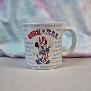 Disney Born In The USA Coffee Mug